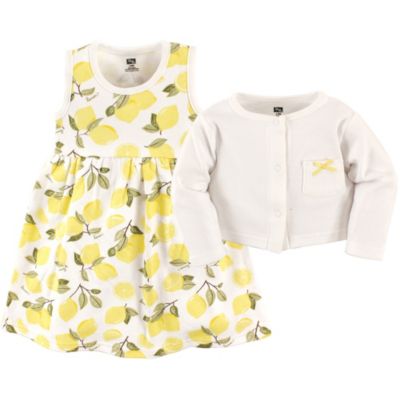 Baby Girls Essential Cotton Dress and Sweater Collection