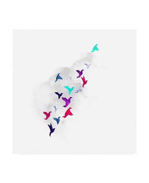 Robert Farka Paper Birds Canvas Art 155 X 21