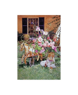 David Lloyd Glover Rose Garden Party Canvas Art - 20