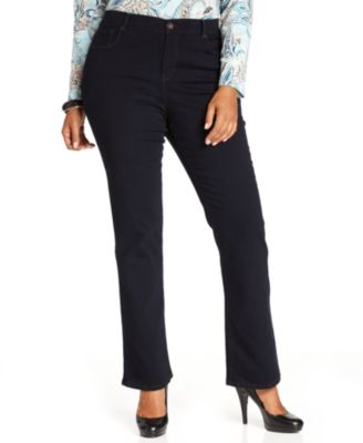 plus size petite bootcut jeans