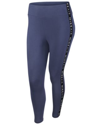 macy's nike plus size leggings