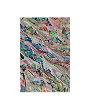 Trademark Global Mark Lovejoy Abstract Splatters Lovejoy 32 Canvas Art In Multi