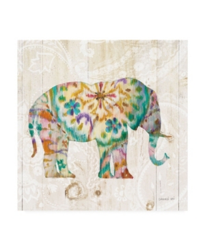 Trademark Global Danhui Nai Boho Paisley Elephant I Canvas Art In Multi