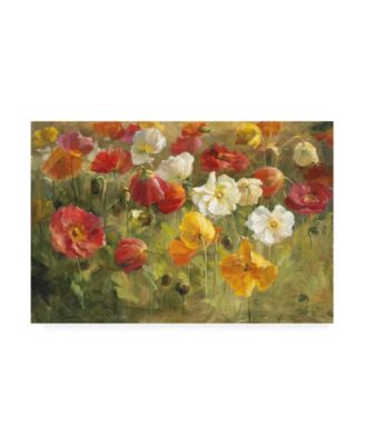 Trademark Global Danhui Nai Poppy Field Painting Canvas Art - 27" x 33.5"