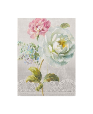 Trademark Global Danhui Nai Textile Floral I Canvas Art In Multi
