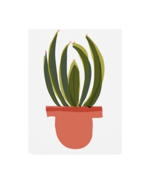 Trademark Global Rob Delamater Mod Cactus Iv Canvas Art In Multi