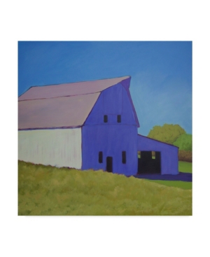 Trademark Global Carol Young Barn Over The Hill Canvas Art In Multi