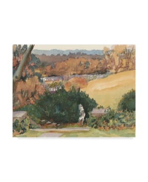 TRADEMARK GLOBAL DIANNE MILLER WATERCOLOR GARDEN III CANVAS ART