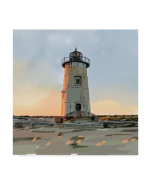 Trademark Global Emily Kalina Lighthouse Scene I Canvas Art In Multi
