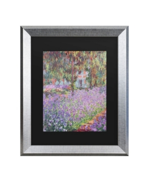 Claude Monet The Artist's Garden at Giverny Matted Framed Art - 20