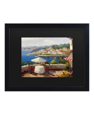 Trademark Global Masters Fine Art Italian Afternoon Matted Framed Art In Multi