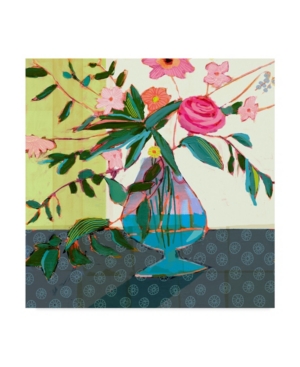 Trademark Global Victoria Borges Fanciful Flowers Ii Canvas Art In Multi