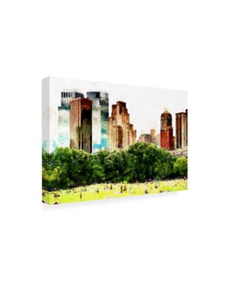 Trademark Global Philippe Hugonnard Summer in New York II Canvas Art - 15.5" x 21"