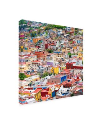 Trademark Global Philippe Hugonnard Viva Mexico 3 Colorful Guanajuato II Canvas Art - 19.5" x 26"