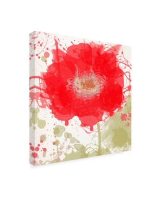 Trademark Global Irena Orlov Modern Red Canvas Art - 27" x 33"