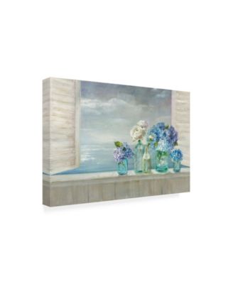 Danhui Nai A Beautiful Day at the Beach Canvas Art - 36.5" x 48"