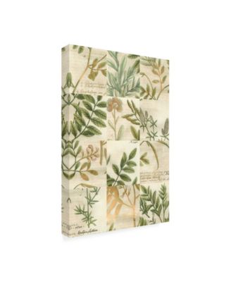 Trademark Global Johann Weinmann Garden Grid I Canvas Art - 15.5" x 21"