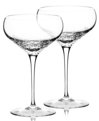 Vera Wang Wedgwood - Set of 2 Sequin Champagne Saucers