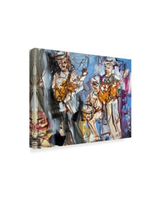 Erin Mcgee Ferrell New Orleans Musicians I Canvas Art - 15" x 20"