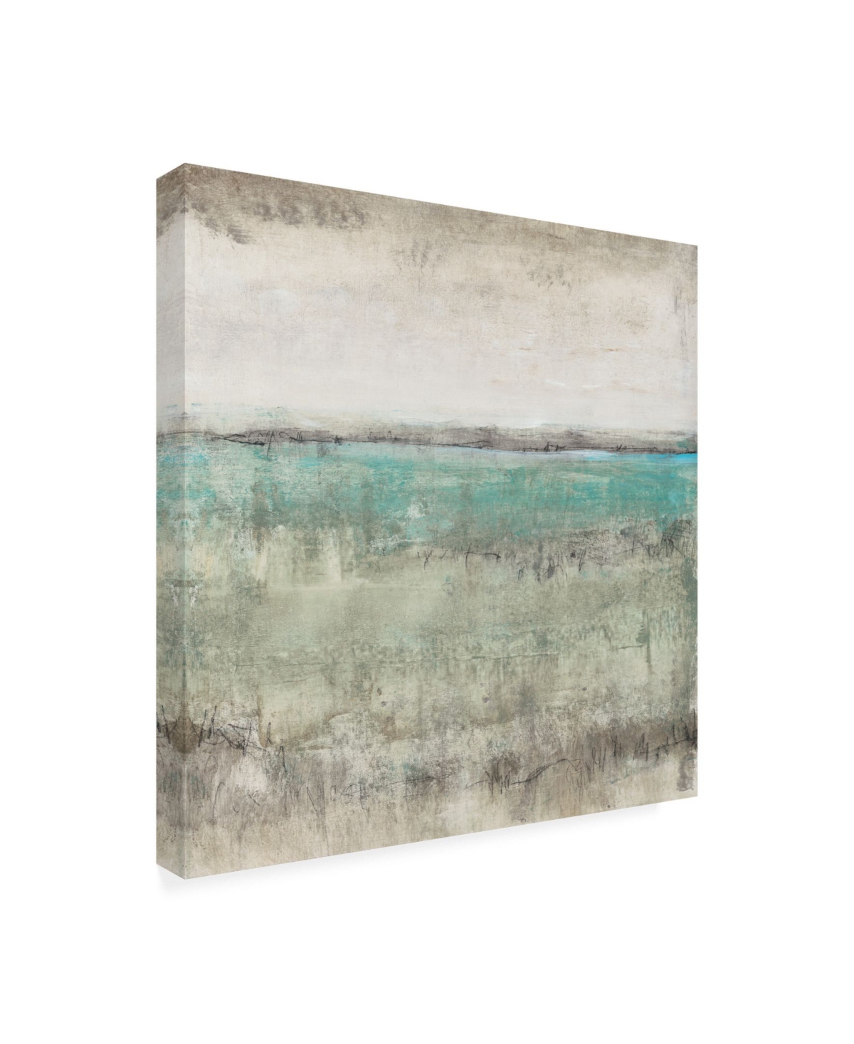 Tim Otoole Aqua Horizon I Canvas Art -