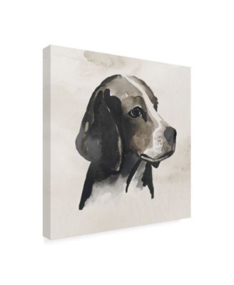 Grace Popp Inked Dogs II Canvas Art - 15" x 20"