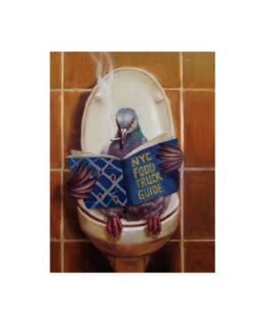 Trademark Global Lucia Hefferna Stool Pigeon Canvas Art In Multi