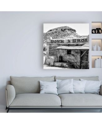 Trademark Global Philippe Hugonnard Made in Spain 3 Wild West Facade II Canvas Art - 36.5" x 48"