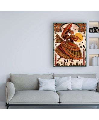 David Galchutt Working Her Red Pumps Canvas Art - 36.5" x 48"