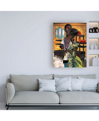 Jaleel Campbel Do You Love What You Feel? Canvas Art - 36.5" x 48"