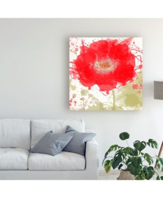 Trademark Global Irena Orlov Modern Red Canvas Art - 27" x 33"