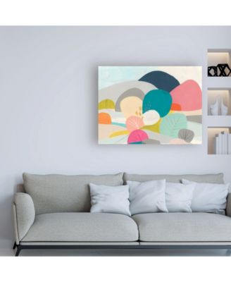 Trademark Global June Erica Vess Meadow Whimsy II Canvas Art - 15.5" x 21"