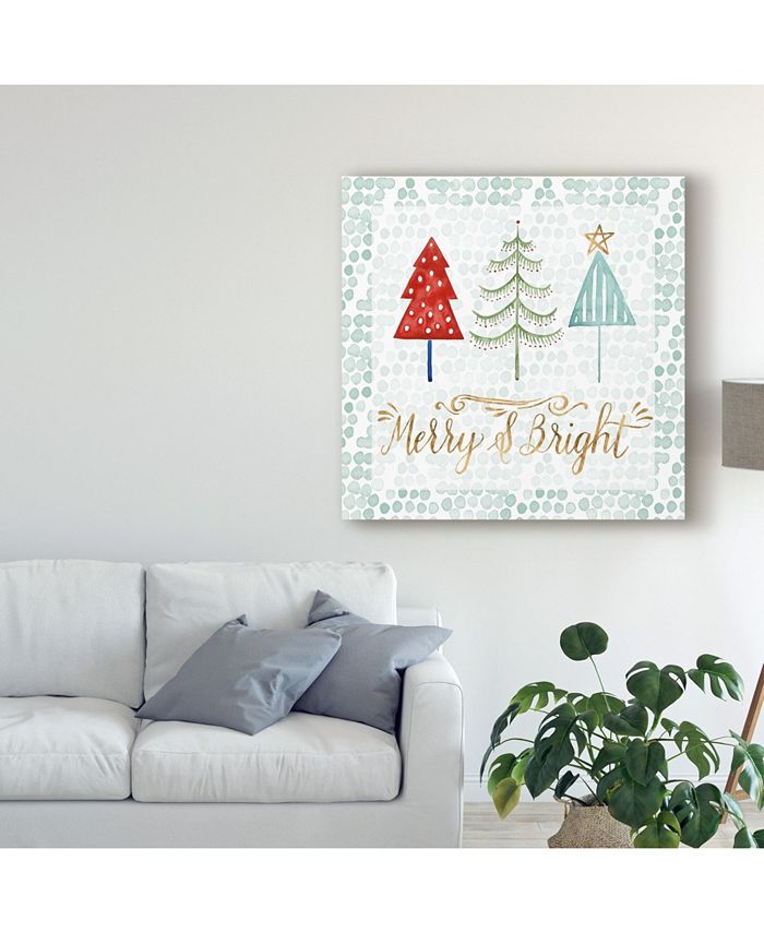 Trademark Global Grace Popp Christmas Tree Whimsy III Canvas Art - 27 ...