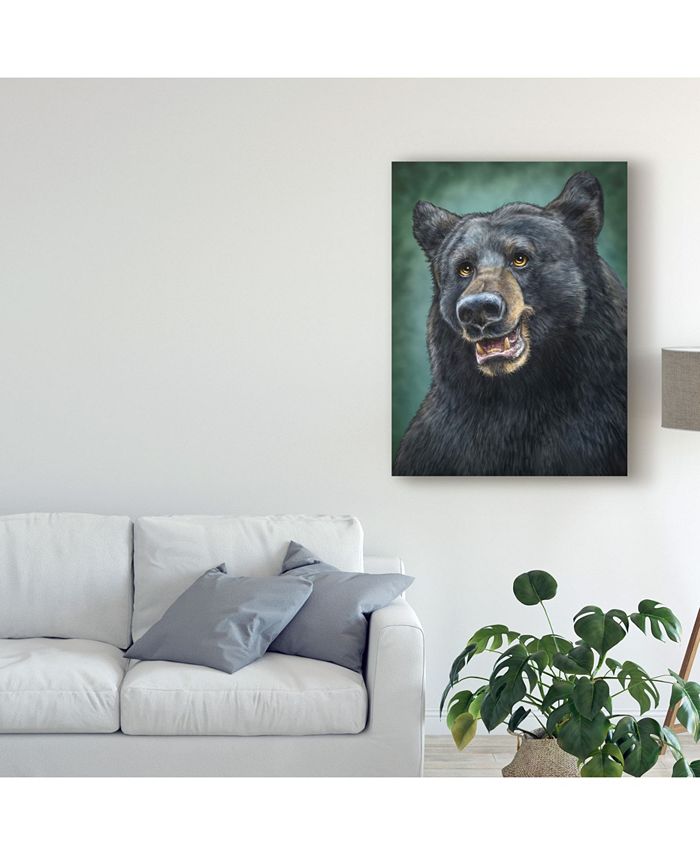 Trademark Global Patrick Lamontagne Black Bear Totem Canvas Art - 20