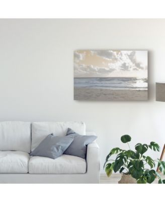 Sharon Chandler Serene Sea 3 Canvas Art - 37" x 49"
