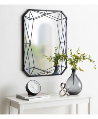 CLOSEOUT! Keyleigh Rectangle Metal Accent Wall Mirror - 22" x 28"