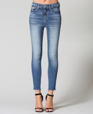 image of Flying Monkey High Rise Crop Skinny Jeans