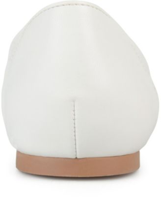 Journee Womens Kavn Medium and Wide Width Comfort Insole Slip On Round Toe Ballet Dress Flats