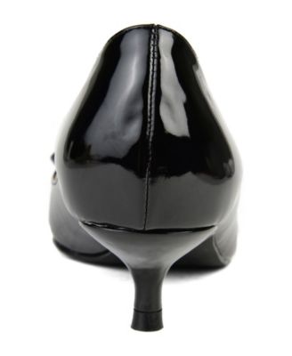 Women's Lutana Pointed Toe Kitten Heel Pumps