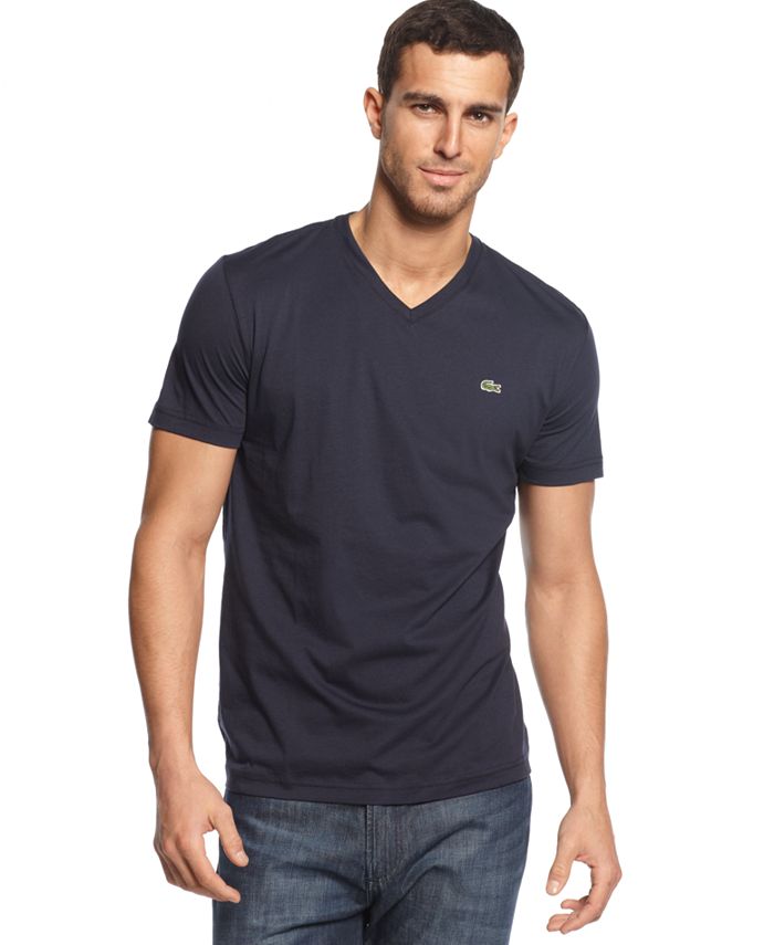Lacoste mens t shirts at macy's clearance