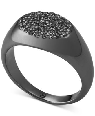 michael kors black ring