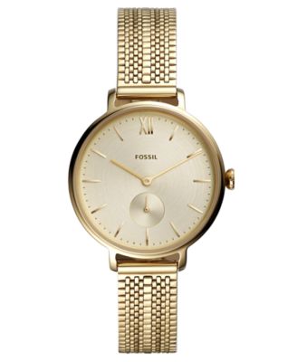 Fossil Women's Kalya Gold-Tone 