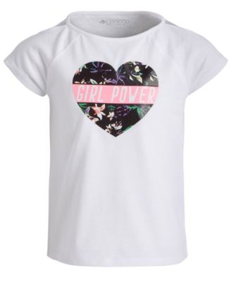 Ideology Big Girls Keyhole-Cutout Graphic-Print T-Shirt Black Size Extra Large