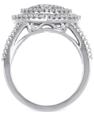 Diamond Heart Ring (1 ct. t.w.) in 14k White or Rose Gold