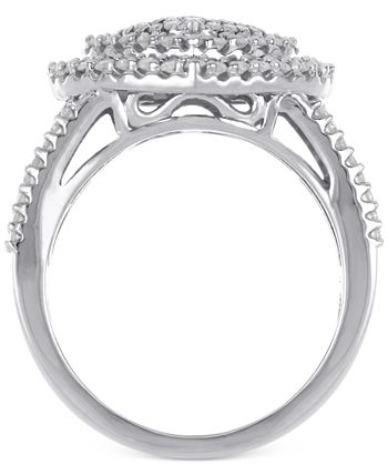 Macy's - Diamond Heart Ring (1 ct. t.w.) in 14k White or Rose Gold