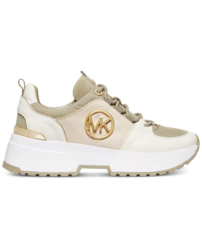 michael kors cosmo trainer white