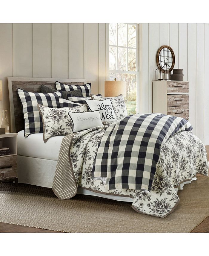 HiEnd Accents Camille 3 Piece Queen Comforter Set & Reviews Comforter Sets Bed & Bath Macy's