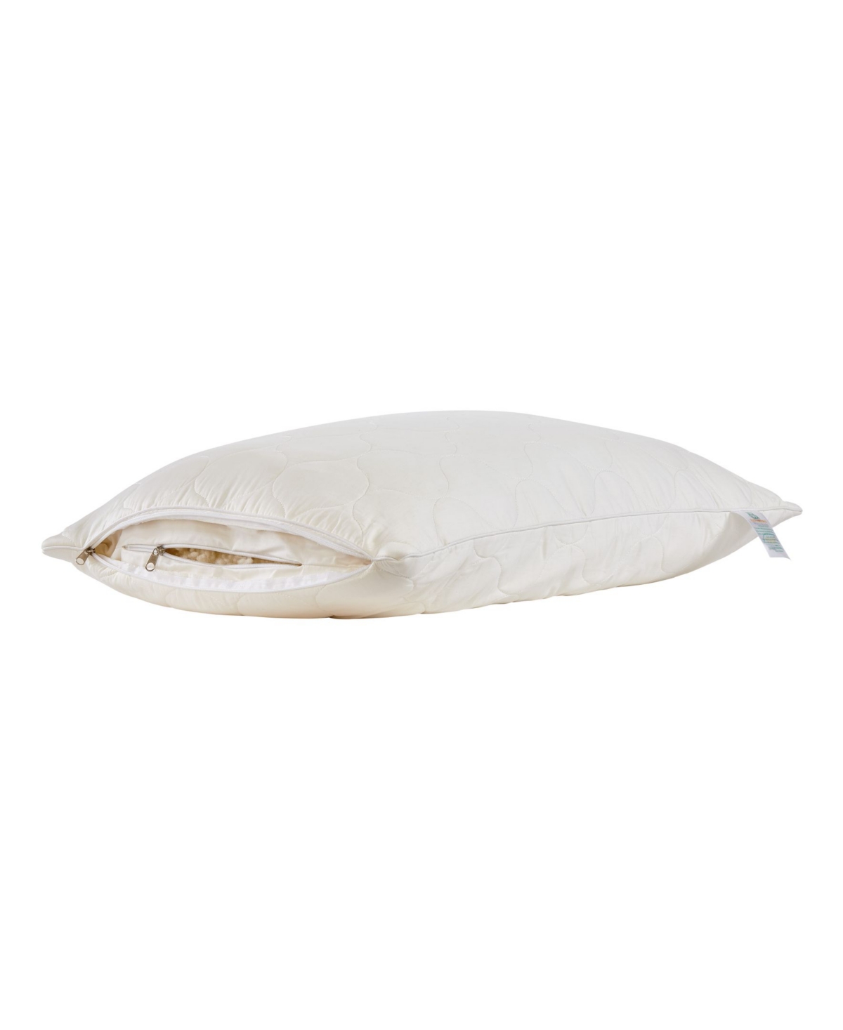 Sleep & Beyond Mywoolly Natural Adjustable and Washable Wool Pillow