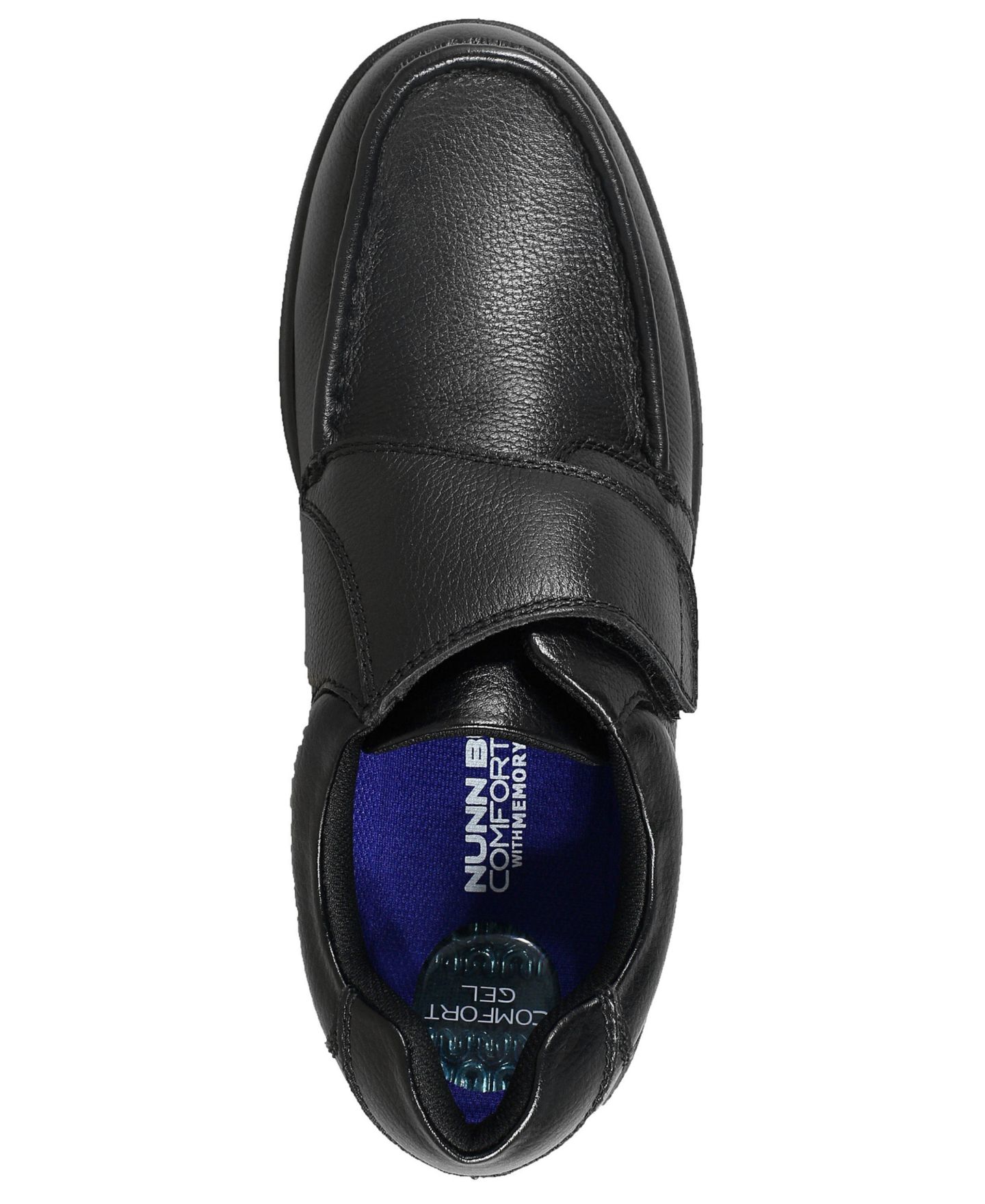 Мужские туфли Nunn Bush Cam-Strap Moc-Toe Lightweight, цвет: Чёрный — фото 3
