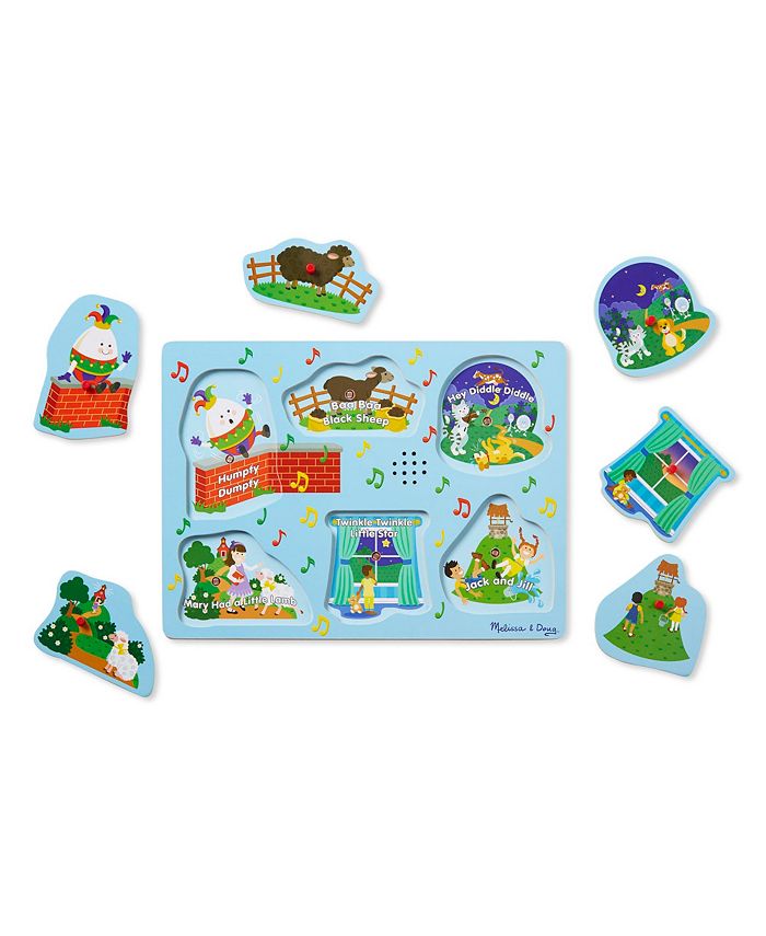 Melissa and Doug Nursery Rhymes 2 Sound Puzzle Macy's
