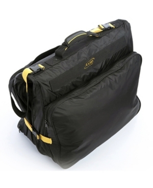 A. Saks Deluxe Expandable Garment Bag In Black